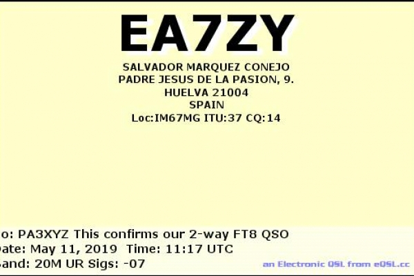 callsign-ea7zy-visitorcallsign-pa3xyz-qsodate-2019-05-11-11-17-00-0-band-20m-mode-ft81EBDB8E0-F54A-5124-8F4E-45145DEC51A8.png