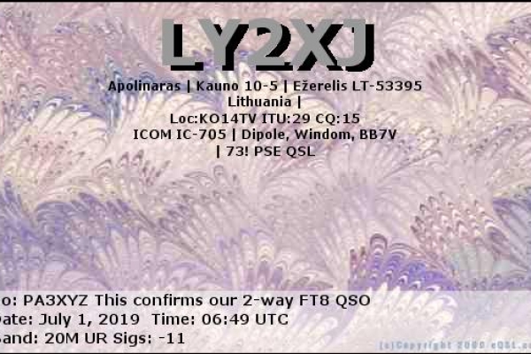 callsign-ly2xj-visitorcallsign-pa3xyz-qsodate-2019-07-01-06-49-00-0-band-20m-mode-ft887D0B15E-20EF-EB67-7B96-C1B3C497EE8F.png